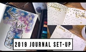 JANUARY 2019 CREATIVE MINDS JOURNAL SET-UP | ANN LE