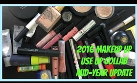 2016 Makeup Use Up Mid-year Update