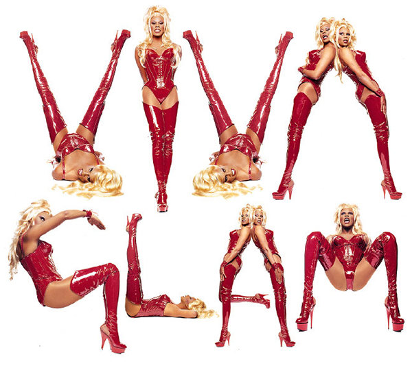 M.A.C. Cosmetics Viva Glam RuPaul campaign, 2013.