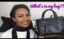 WHAT'S IN MY BAG?! | Chit-chat & catch up with me