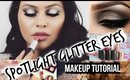 EASIEST Makeup Tutorial Ever! Spotlight Glitter eyes 2015!
