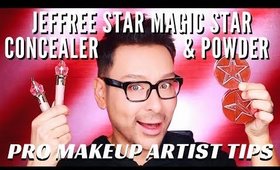 JEFFREE STAR MAGIC STAR CONCEALER AND POWDER FIRST IMPRESSIONS | mathias4makeup