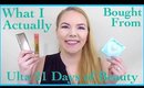 What I Actually Purchased From Ulta 21 Days of Beauty