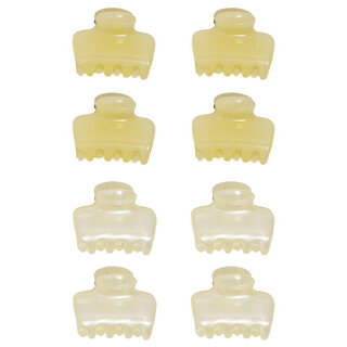 Kitsch Mini Jelly Cloud Clips 8pc Set