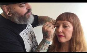 Brow Tutorial with James Vincent using SENNA Cosmetics