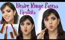 Estee Lauder Pure Color DESIRE ROUGE EXCESS Lipsticks Review, Swatches