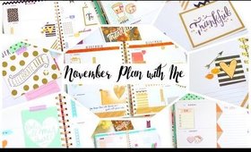 November Plan with Me | Ban.do Agenda