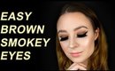 Basic Brown Smokey Eye // Mostly Drugstore Makeup