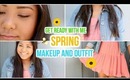 Get Ready With Me: Spring Makeup and Outfit! ☼