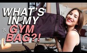 My Gym MUST HAVES! 💪🏼 Everything in my Gym Bag | Jamie Paige