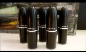 My Top Five Favorite MAC Lipsticks!!!