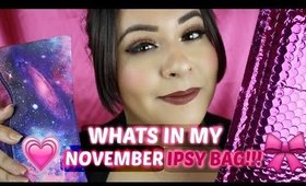 WHATS IN MY NOVEMBER IPSY BAG!