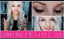 Summer Makeup Tutorial: Pop of Color (Colab with Brianna Kearns)
