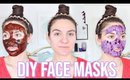 4 DIY Face Masks For GLOWING SKIN & ACNE SCARS !!