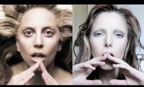 Lady Gaga "Applause" Official Music Video Makeup TUTORIAL!