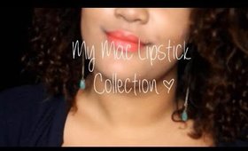 My MAC Lipstick Collection + My Top #5 ♡ Mimi La Tigresse