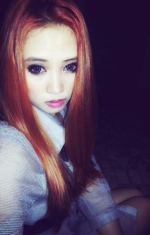 with red hair :)