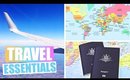 Travel Essentials - Tips & Tricks, Hydration, Passports & Makeup