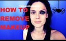How to remove Halloween makeup