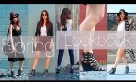 Spring Lookbook 2016 - 4 Outfits 1 Shoe