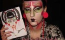 (1st place) Oriental demon full face make-up / look