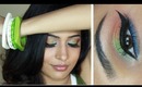 Indian Independence Day Tri Color Flag Inspired Makeup and OOTD