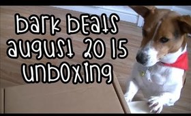 Bark Beats Box - August 2015 Unboxing