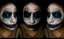Jack Skellington Inspired Makeup | Halloween | TheRaviOsahn