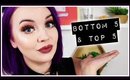 Makeup Brands That Excite Me! | Top 5 & Bottom 5!!!