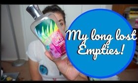 My Last Empties of 2017| Products I have Finished