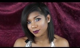 New Year's Eve Makeup | Glitter | Coloured Raine