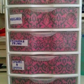 Make-up collection + storage