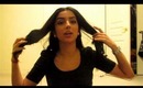 How to curl your hair with a straightener tutorial