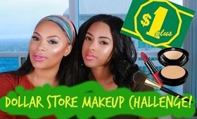 DOLLAR STORE MAKEUP CHALLENGE !!!!