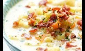 RNY/WLS Cooking:  Cauliflower Chowder (Purée or Regular Food Stages)