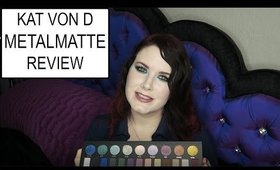 Kat Von D MetalMatte Review - Best Eyeshadow Palette for Hooded Eyes