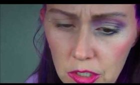Pink Purple and Gold Eye look!!!
