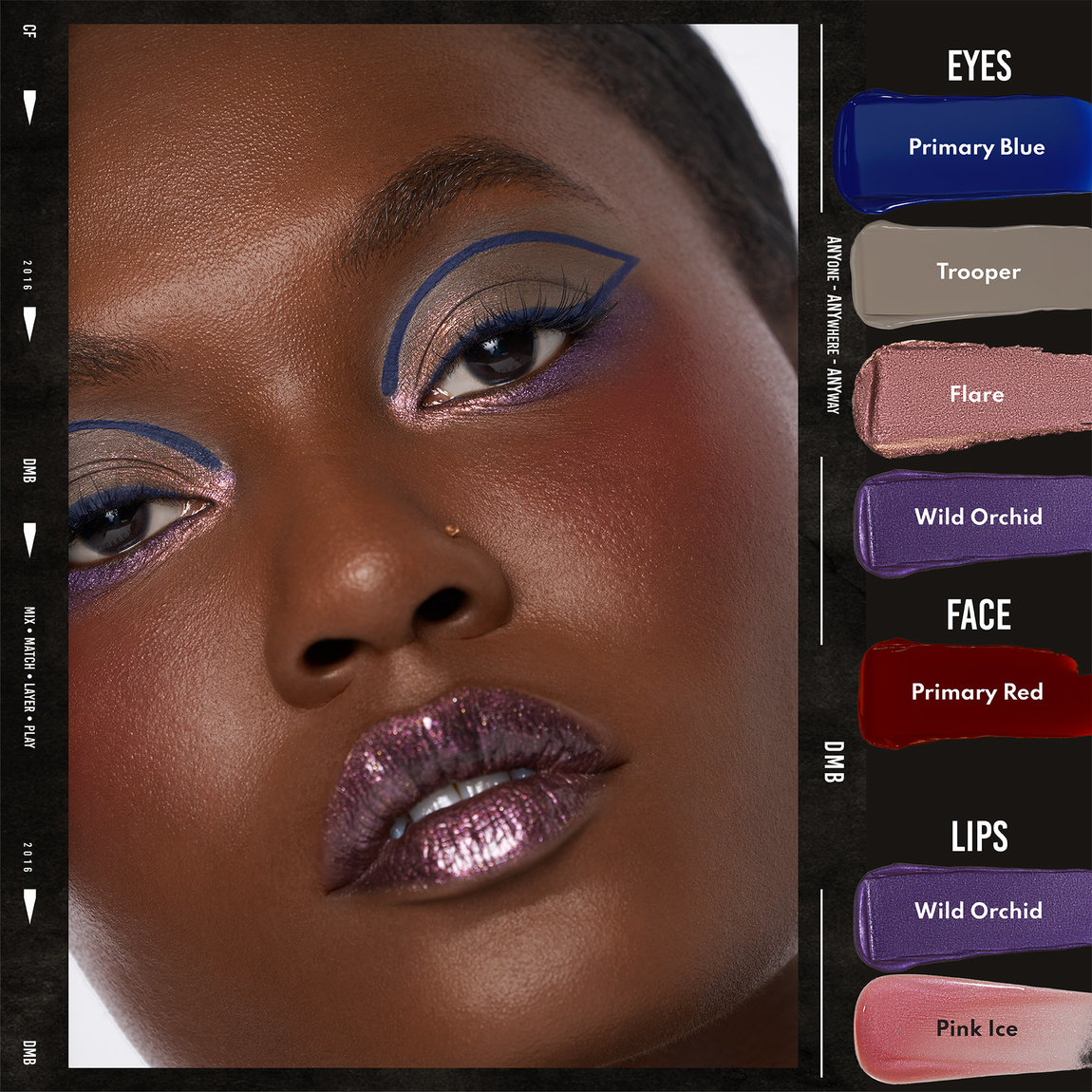 Danessa Myricks Beauty Colorfix Metallics Wild Orchid | Beautylish