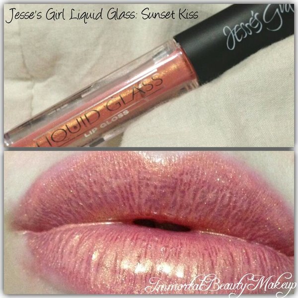 Jesse's Girl Liquid Glass Lipgloss in "Sunset Kiss" Faith R.'s Photo Beautylish