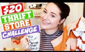 $20 THRIFT STORE CHALLENGE!