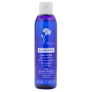 Klorane Floral Lotion Eye Make-Up Remover with Soothing Cornflower