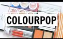 COLOURPOP HAUL SUMMER 2017! NEW Ultra Blotted Lips, Pressed Eyeshadows, and more