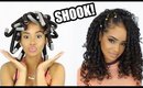 I Tried Flexi Rods on My Transitioning Hair - I'M SHOOK!!