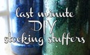Last minute DIY Stocking Stuffers by queenlila.com
