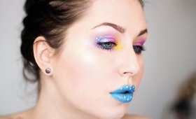 GRWM: 90'S PASTEL GLITTER EXPLOSION