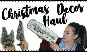 CHRISTMAS HOME DECOR HAUL 2016! BATH & BODY WORKS, THRIFTED, TRADER JOE'S,  AND WALMART!