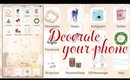 Decorate your phone: Christmas Edition (iPhone 6) | Charmaine Dulak