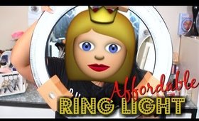 Affordable Ring Light - Unboxing & Demo