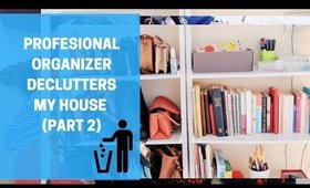 PROFFESIONAL ORGANIZER DECLUTTERS MY HOUSE Part 2 #DEBTEMBER DAY 19