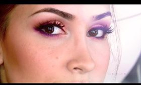 Violet Copper Eyes: Makeup Tutorial Julie G